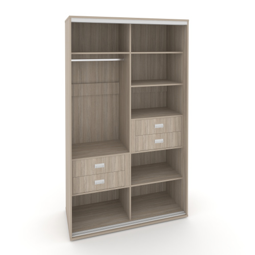 Корпус 2-х секционного шкафа высокого L=1600мм Maris SH.K2-6.1 K5 фото 7