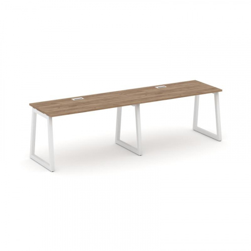 Style Project Рабочая станция 1 сторон. SN-5T1.ORS-024 Акация Лорка/Металл Антрацит/Заглушка Пластик фото 11