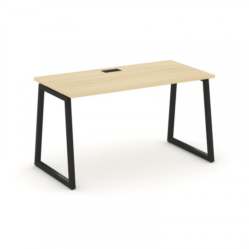 Style Project Стол письменный SN-4T1.SP-022 Акация Лорка/Металл Антрацит/Заглушка Пластик Черный 118 фото 25