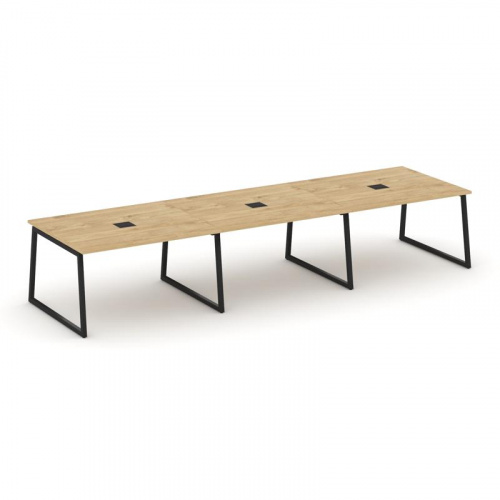 Style Project Стол переговорный SN-4T1.SPRG-052 Акация Лорка/Металл Антрацит/Заглушка Металл Антраци фото 2 Style Project Стол переговорный SN-4T1.SPRG-052 Акация Лорка/Металл Антрацит/Заглушка Металл Антраци фото 2