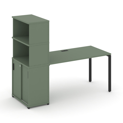 Стол офисный с опорным шкафом-купе Concept CN.SP-242 Стол офисный с опорным шкафом-купе Concept CN.SP-242