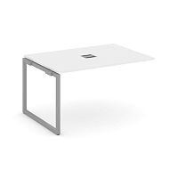 Style Project Проходной наб. элем. перег. стола SN-4O.NSPRG-004 Белый/Металл Серый 1580*980*750