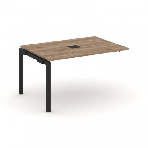 Style Project Проходной наб. элем. перег. стола SN-5P.NSPRG-001 Дуб Наварра/Металл Черный 980*980*75 фото 14