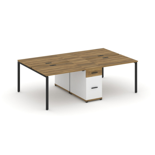 Бенч-система на 4 места с 1 опорной тумбой Concept CN.DRS-421 фото 7 Бенч-система на 4 места с 1 опорной тумбой Concept CN.DRS-421 фото 7