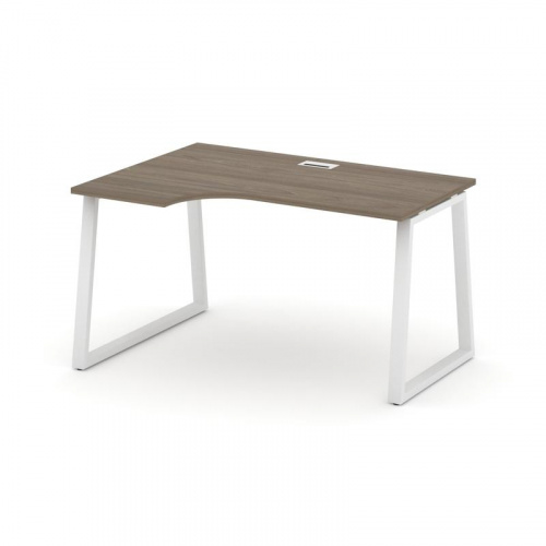 Style Project Стол рабочий эргоном. SN-6T1.SPA-022(L) Акация Лорка/Металл Антрацит/Заглушка Пластик фото 15