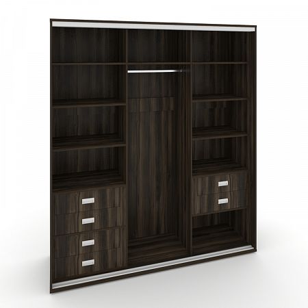 Корпус 3-х секционного шкафа высокого L=2369мм Maris SH.K3-6.1 K7