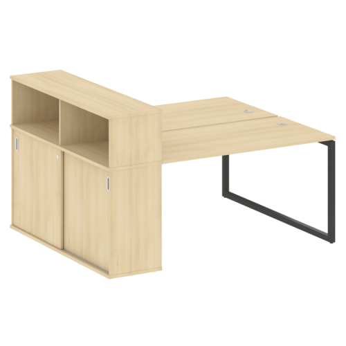 Бенч-система с шкафом-купе на О-обр. м/к Metal System Quattro 40БО.РС-СШК-2.3 фото 12