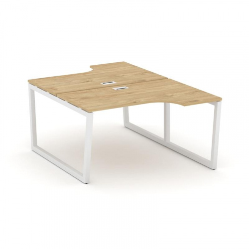 Style Project Рабочая станция эргоном. SN-5T2.DRPA-002 Акация Лорка/Металл Антрацит/Заглушка Пластик фото 3