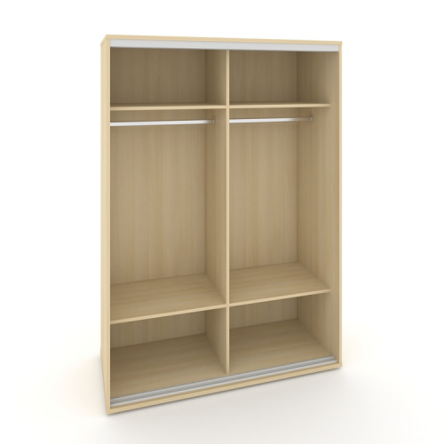 Корпус 2-х секционного шкафа низкого L=1400мм Maris SH.K2-4.2 K2