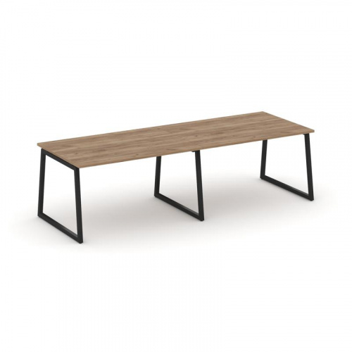 Style Project Стол переговорный SN-4T1.SPRG-014.3 Акация Лорка/Металл Антрацит 3160*980*750 фото 9 Style Project Стол переговорный SN-4T1.SPRG-014.3 Акация Лорка/Металл Антрацит 3160*980*750 фото 9