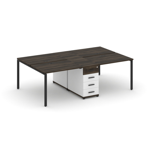 Бенч-система на 4 места с 1 опорной тумбой Concept CN.DRS-417 фото 9