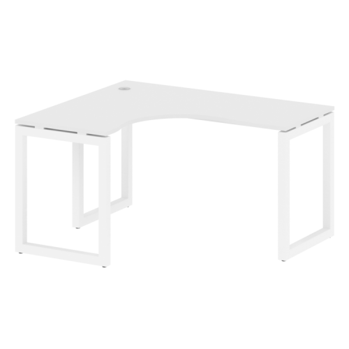 Стол криволинейный левый на О-обр. м/к Metal System Quattro 50БО.СА-3 (L) фото 6