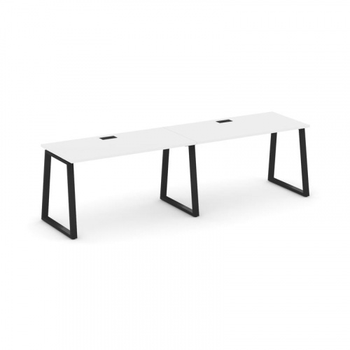 Style Project Рабочая станция 1 сторон. SN-6T1.ORS-014 Акация Лорка/Металл Антрацит/Заглушка Пластик фото 5