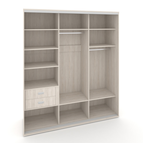 Корпус 3-х секционного шкафа высокого L=1769мм Maris SH.K3-2.1 K5 фото 2