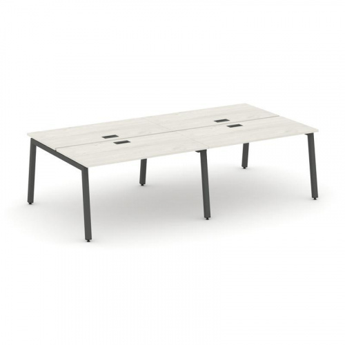 Style Project Рабочая станция 2-х сторон. SN-5A.DRS-032 Белый/Металл Антрацит 2360*1232*750 фото 16 Style Project Рабочая станция 2-х сторон. SN-5A.DRS-032 Белый/Металл Антрацит 2360*1232*750 фото 16