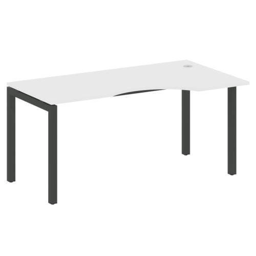 Стол криволинейный правый на П-обр. м/к Metal System Quattro 50БП.СА-1 (R) фото 13 Стол криволинейный правый на П-обр. м/к Metal System Quattro 50БП.СА-1 (R) фото 13