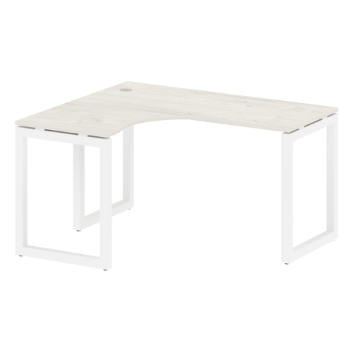 Стол криволинейный левый на О-обр. м/к Metal System Quattro 50БО.СА-3 (L) фото 9