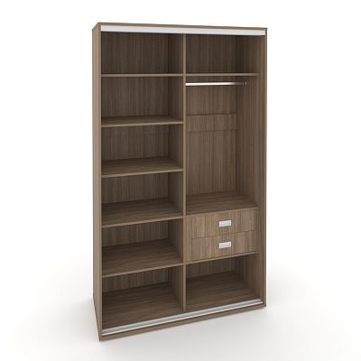 Корпус 2-х секционного шкафа высокого L=1800мм Maris SH.K2-8.1 K3