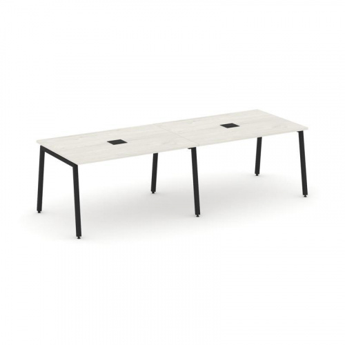 Style Project Стол переговорный SN-4A.SPRG-013 Белый/Металл Белый 2760*980*750 Style Project Стол переговорный SN-4A.SPRG-013 Белый/Металл Белый 2760*980*750