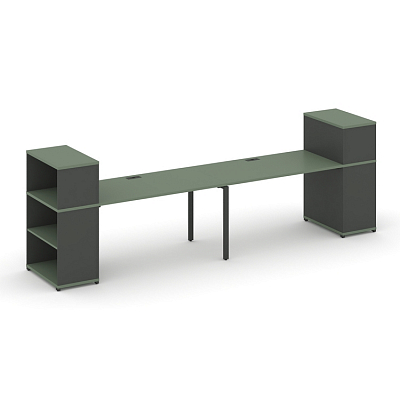 Бенч-система с опорными стеллажами Concept CN.ORS-212