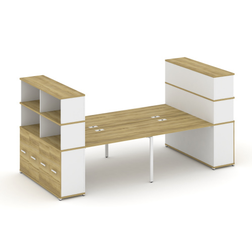 Бенч-система с опорными распашными шкафами Concept CN.DRS-274 фото 11 Бенч-система с опорными распашными шкафами Concept CN.DRS-274 фото 11