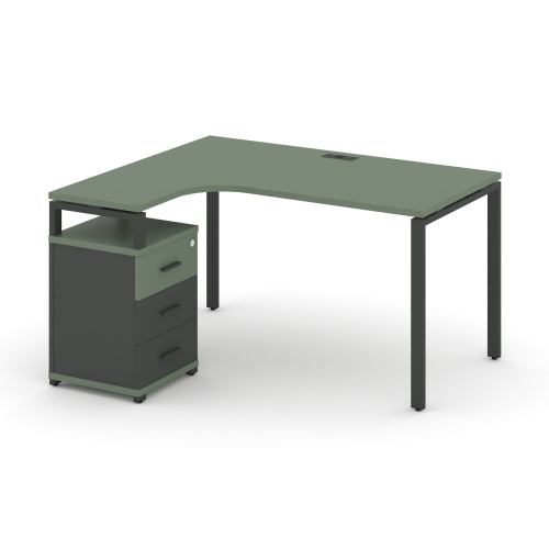 Стол эргономичный с опорной тумбой Concept CN.SA-305(L) Стол эргономичный с опорной тумбой Concept CN.SA-305(L)