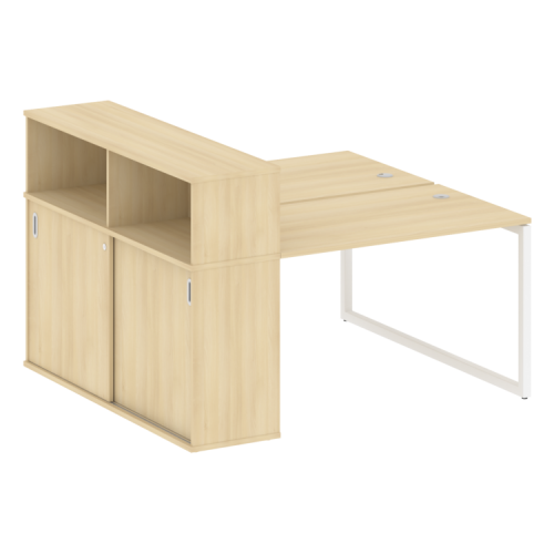 Бенч-система с шкафом-купе на О-обр. м/к Metal System Quattro 40БО.РС-СШК-2.2 фото 15