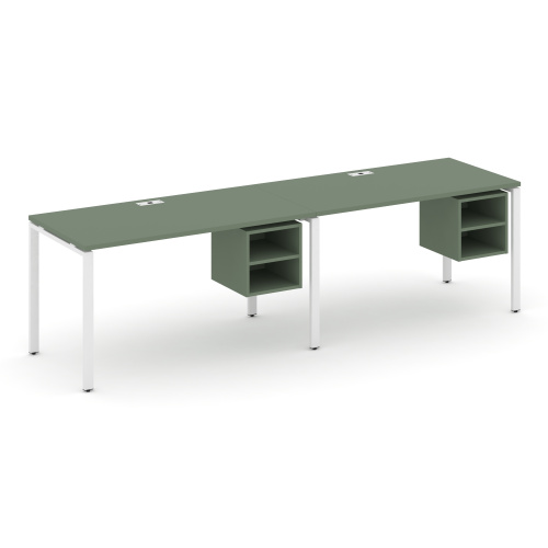 Бенч-система на 2 места с подвесными тумбами Concept CN.ORS-108