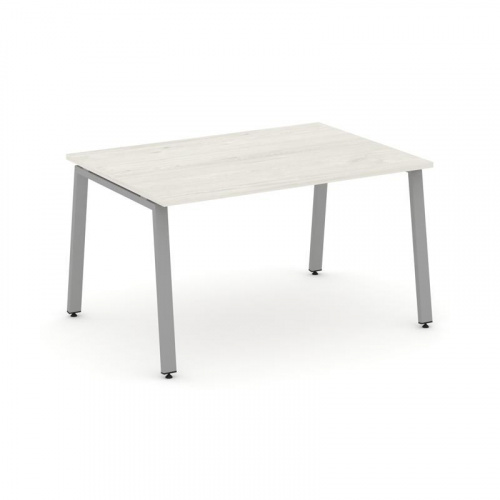 Style Project Стол переговорный SN-6A.SPRG-004.3 Дуб Наварра/Металл Белый 1580*980*750 фото 10