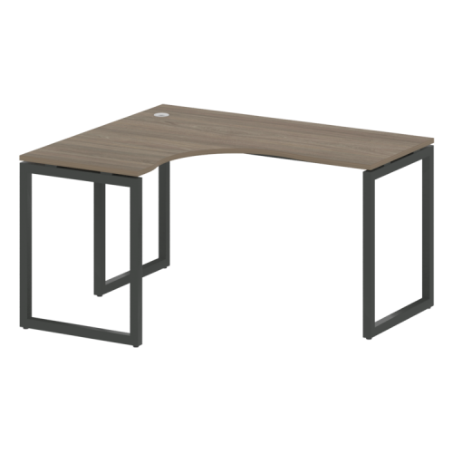 Стол криволинейный левый на О-обр. м/к Metal System Quattro 40БО.СА-3 (L) фото 2