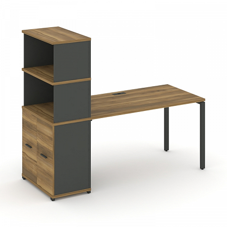 Стол офисный с опорным распашным шкафом Concept CN.SP-231