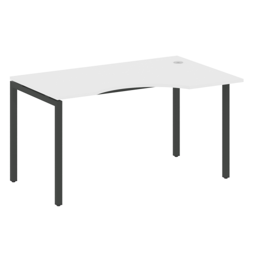 Стол криволинейный правый на П-обр. м/к Metal System Quattro 40БП.СА-2 (R) фото 7