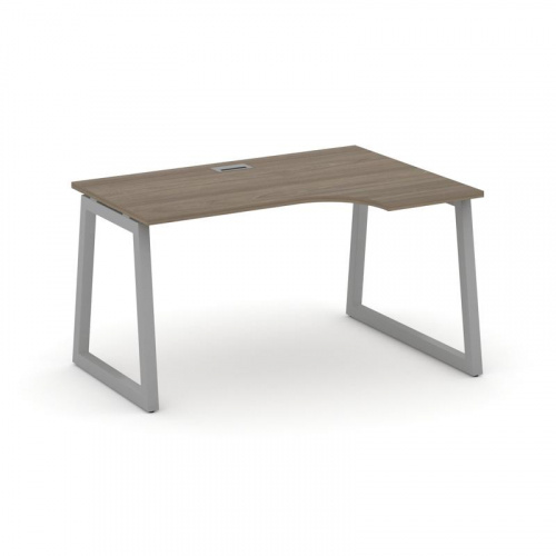 Style Project Стол рабочий эргоном. SN-5T1.SPA-022(R) Акация Лорка/Металл Антрацит/Заглушка Пластик фото 14