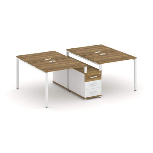 Бенч-система на 4 места с опорной тумбой Concept CN.DRS-309 фото 8 Бенч-система на 4 места с опорной тумбой Concept CN.DRS-309 фото 8