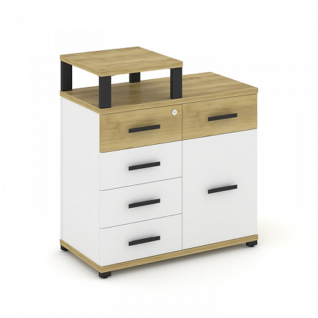 Тумба приставная с 5 ящиками Concept CN.TSP-017 B