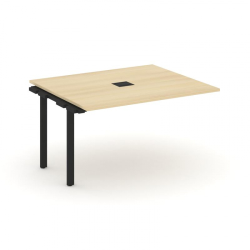 Style Project Проходной наб. элем. перег. стола SN-6P.NSPRG-034 Дуб Табак/Металл Черный 1580*1180*75