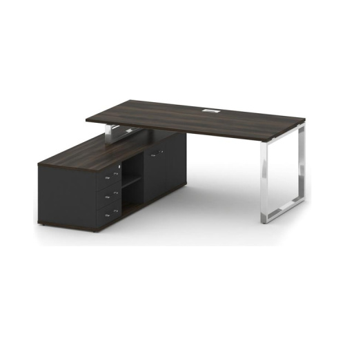 Стол руководителя (С опорной греденцией) Shift SK.SRG-180 (L) фото 3