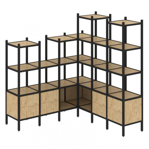 Стеллаж офисный угловой Loft VR.L-41 фото 7