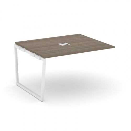 Style Project Проходной наб. элем. перег. стола SN-4T2.NSPRG-033 Акация Лорка/Металл Антрацит/Заглуш фото 14