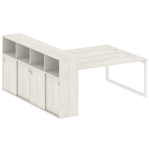 Бенч-система с шкафом-купе на О-обр. м/к Metal System Quattro 50БО.РС-СШК-4.5 фото 10 Бенч-система с шкафом-купе на О-обр. м/к Metal System Quattro 50БО.РС-СШК-4.5 фото 10