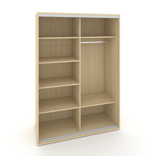 Корпус 2-х секционного шкафа низкого L=1600мм Maris SH.K2-6.2 K5