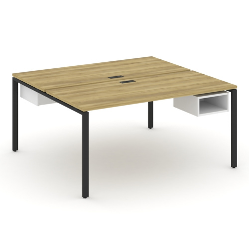 Бенч-система на 2 места с подвесными тумбами Concept CN.DRS-104 фото 4