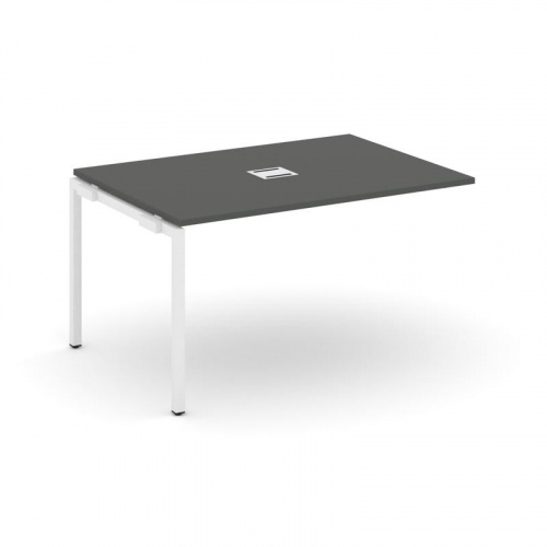 Style Project Проходной наб. элем. перег. стола SN-4P.NSPRG-002 Белый/Металл Серый 1180*980*750 фото 10