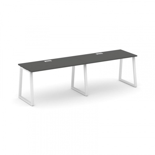 Style Project Рабочая станция 1 сторон. SN-6T1.ORS-014 Акация Лорка/Металл Антрацит/Заглушка Пластик фото 19