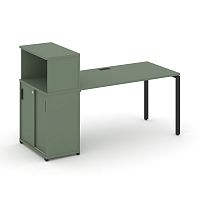 Стол офисный с опорным шкафом-купе Concept CN.SP-239