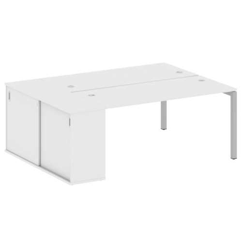 Бенч-система с шкафом-купе на П-обр. м/к Metal System Quattro 50БП.РС-СШК-1.4 фото 7 Бенч-система с шкафом-купе на П-обр. м/к Metal System Quattro 50БП.РС-СШК-1.4 фото 7