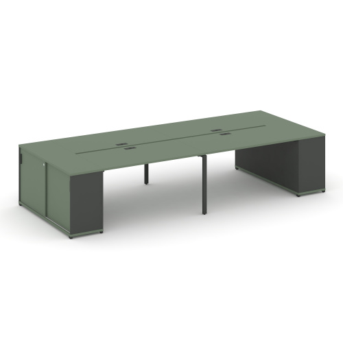 Бенч-система с опорными шкафами-купе Concept CN.DRS-279 фото 2