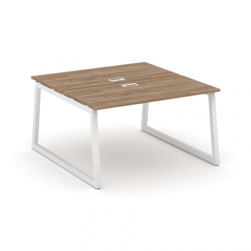 Style Project Рабочая станция 2-х сторон. SN-5T1.DRS-014 Акация Лорка/Металл Антрацит/Заглушка Пласт фото 10