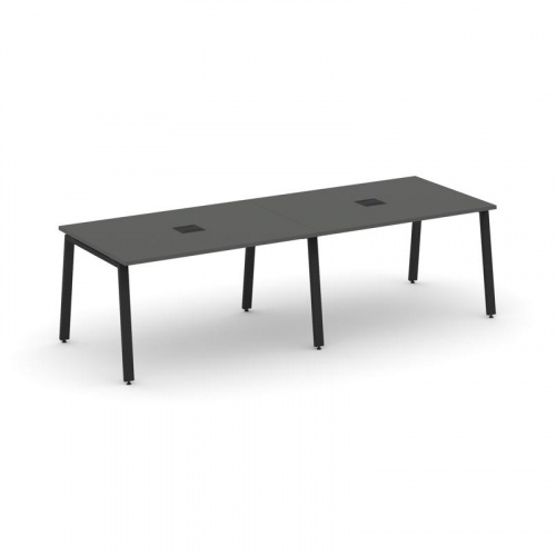 Style Project Стол переговорный SN-6A.SPRG-013 Дуб Наварра/Металл Антрацит 2760*980*750 фото 10 Style Project Стол переговорный SN-6A.SPRG-013 Дуб Наварра/Металл Антрацит 2760*980*750 фото 10