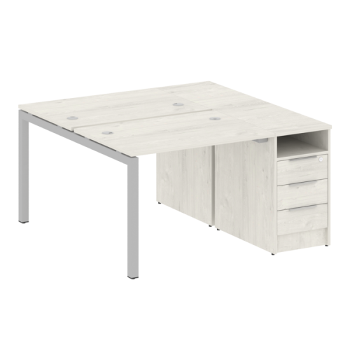 Бенч-система с тумбой на П-обр. м/к Metal System Quattro 50БП.РС-СТП-2.1 фото 8